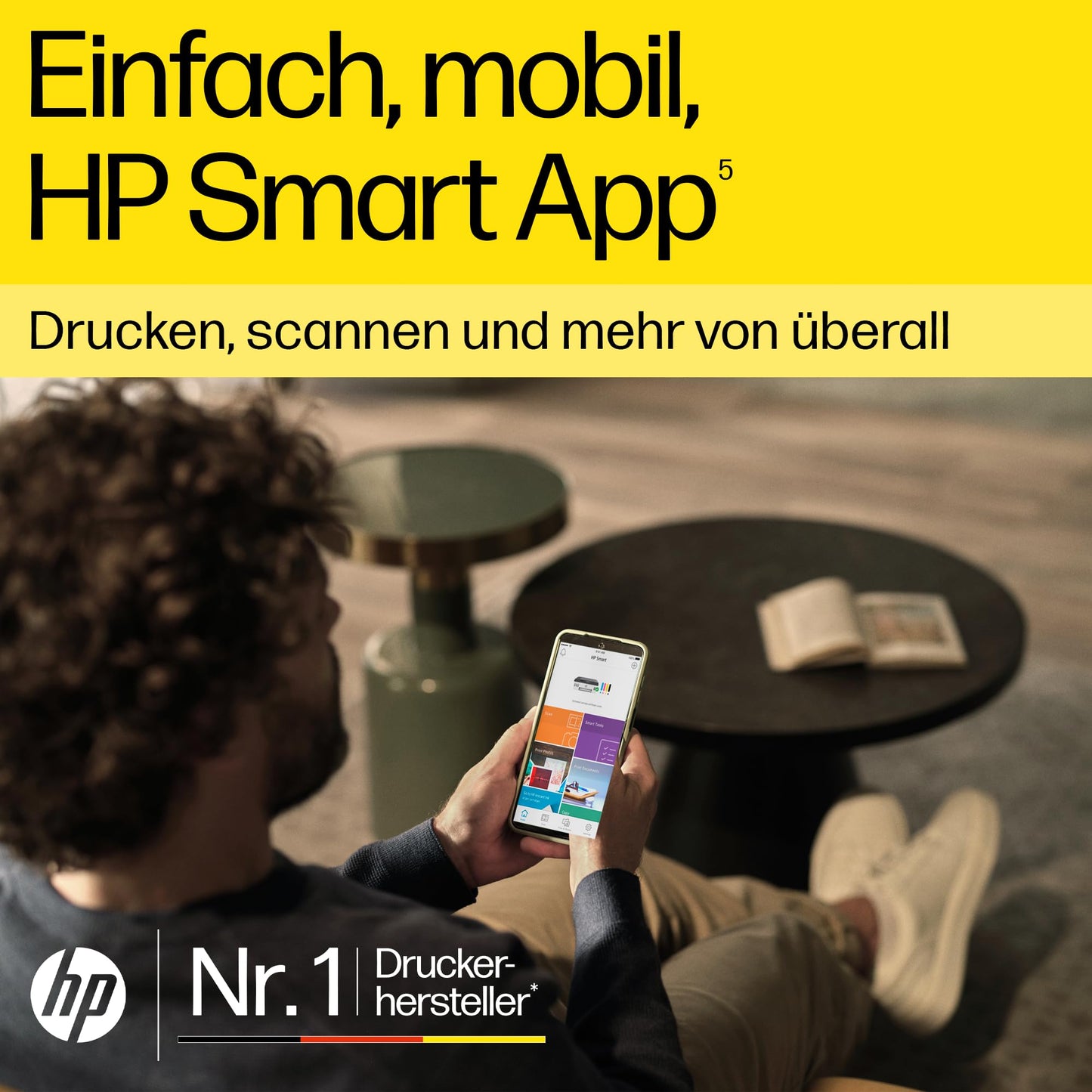 Multifunktionsdrucker 3-in-1 mit WLAN, Mobiles Drucken & Großem Tintentank